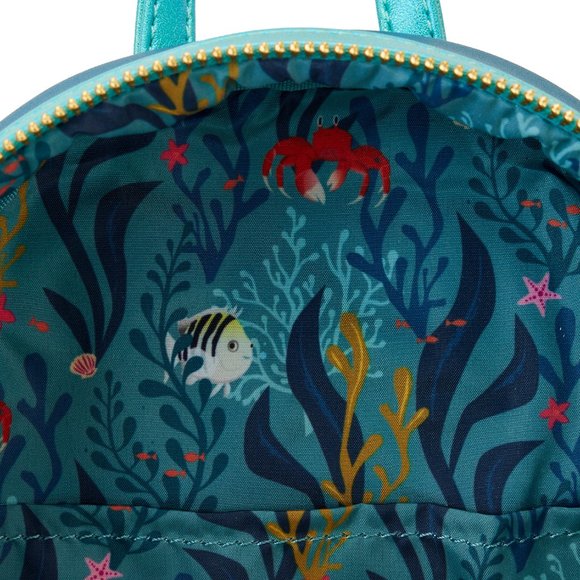 X Disney The Little Mermaid Live Action Mini Backpack - Picture 7 of 7